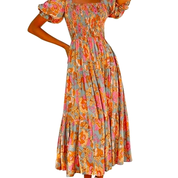 Summer Boho DRESS - Picture 1 of 3